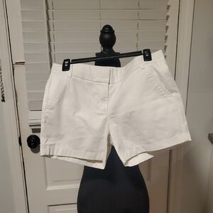 J Crew Women's White Shorts